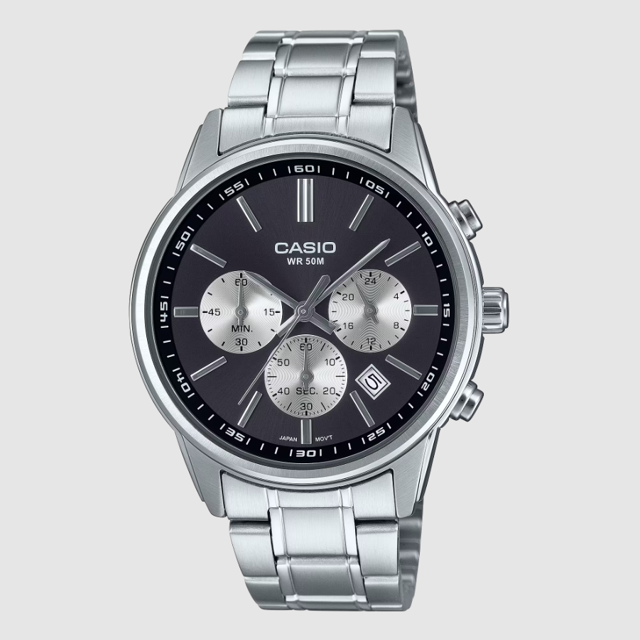 Casio MTP-E515D-1A Chronograph Watch for Men